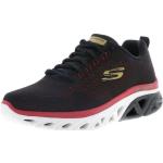Skechers »232270/BKRD Glide-Step Sport-Wave Heat Black/Red« Sneaker, schwarz