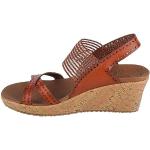 Braune Boho Skechers Outdoor-Sandalen für Damen Größe 41 für den für den Sommer 