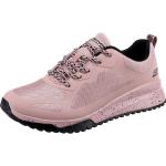 Altrosa Skechers Squad Low Sneaker mit Schnürsenkel aus Textil für Damen Größe 41 