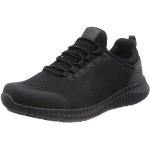 Schwarze Skechers Slip-on Sneaker ohne Verschluss aus Textil rutschfest für Damen Größe 37 