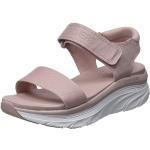 Reduzierte Rosa Skechers D'Lux Walker Outdoor-Sandalen aus Mesh für Damen Größe 38 für den für den Sommer 