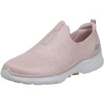 Skechers Damen Go Walk 6 Glimmering Sneaker, Lt Pink Textile Trim, 39.5 EU