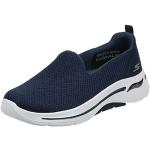Reduzierte Marineblaue Skechers Arch Fit Low Sneaker leicht für Damen Größe 37,5 