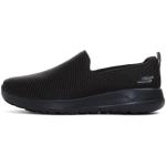 Reduzierte Schwarze Skechers Go Walk 5 Slip-on Sneaker ohne Verschluss in Breitweite leicht für Damen Größe 37,5 