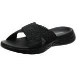Reduzierte Schwarze Skechers On the Go Outdoor-Sandalen aus Textil leicht für Damen Größe 40 für den für den Sommer 
