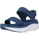 Blaue Skechers D'Lux Walker Outdoor-Sandalen für Damen Größe 38 für den für den Sommer 