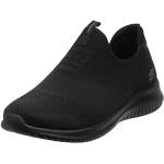 Reduzierte Schwarze Skechers Ultra Flex Low Sneaker aus Mesh für Damen Größe 41 