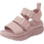 Violette Skechers D'Lux Walker Outdoor-Sandalen für Damen Größe 36 für den für den Sommer 