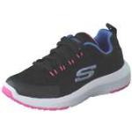 Schwarze Skechers Dynamic Tread High Top Sneaker & Sneaker Boots aus Mesh leicht für Kinder Größe 30 