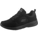 Schwarze Skechers Dynamight Low Sneaker in Normalweite aus Textil leicht für Damen Größe 36 