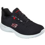 Schwarze Skechers Dynamight Low Sneaker ohne Verschluss in Normalweite aus Textil für Herren Größe 45 