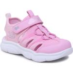 Pinke Skechers Outdoor-Sandalen für Kinder Größe 33 
