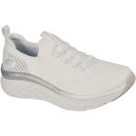 Weiße Skechers Vegane Slip-on Sneaker ohne Verschluss maschinenwaschbar für Damen Größe 38 