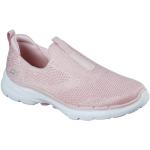 Rosa Skechers Go Walk 6 Low Sneaker ohne Verschluss in Normalweite aus Textil für Damen Größe 43 