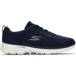 Skechers GO Walk 6 - Sky Wind - Lifestyle Schuhe - Damen Navy / Lavender 42