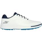 Blaue Skechers Golfschuhe mit Schnürsenkel aus Textil atmungsaktiv für Herren Größe 46 