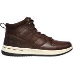 Braune Skechers Delson High Top Sneaker & Sneaker Boots aus Leder Gefüttert für Herren Größe 45 für den für den Winter 