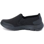 Skechers Herren GO Walk 5 APPRIZE Sneaker, Black Textile/Synthetic/Black Trim, 48 EU Weit