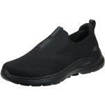 Skechers Herren Go Walk 6 Sneaker, Black Textile,