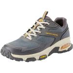Anthrazitfarbene Skechers Skech-Air Outdoor Schuhe mit Schnürsenkel aus Leder für Herren Größe 39 