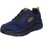 Reduzierte Marineblaue Skechers D'Lux Walker Outdoor Schuhe für Herren Größe 44 für den für den Sommer 