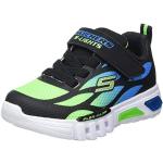 Reduzierte Schwarze Skechers Flex-Glow Low Sneaker aus Textil für Kinder Größe 34 