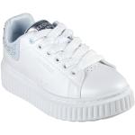 Hellblaue Skechers Ridge High Top Sneaker & Sneaker Boots mit Glitzer für Kinder Größe 34 
