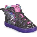 Reduzierte Schwarze Skechers Twi-Lites 2.0 High Top Sneaker & Sneaker Boots für Kinder Größe 29 