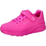 Pinke Skechers Uno High Top Sneaker & Sneaker Boots für Kinder Größe 32 mit Absatzhöhe bis 3cm 