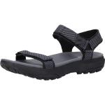 Schwarze Skechers Outdoor-Sandalen aus Textil für Damen Größe 42 für den für den Sommer 