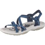 Marineblaue Skechers Reggae Outdoor-Sandalen für Damen Größe 37 für den für den Sommer 