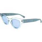 Blaue Skechers Kunststoffsonnenbrillen für Damen 