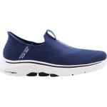Blaue Skechers Slip-on Sneaker ohne Verschluss für Herren Größe 41 