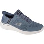 Blaue Skechers Bounder Low Sneaker für Herren Größe 42 