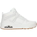Reduzierte Weiße Skechers Low Sneaker mit Schnürsenkel für Herren Größe 48 für den für den Herbst 