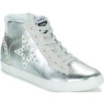 Reduzierte Silberne Skechers High Top Sneaker & Sneaker Boots für Damen Größe 37,5 