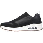 Schwarze Skechers Skech-Air High Top Sneaker & Sneaker Boots aus Leder für Herren Größe 43 