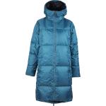 Reduzierte Blaue Skhoop Daunenmäntel für Damen Größe XS für den für den Winter 
