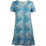 Reduzierte Blaue Sommerkleider aus Polyester für Damen Größe S für den für den Sommer 