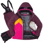 Skianzug Damen Skijacke lila-pink + Skihose lila Gr. 46 - Gr. 46 | dunkelpflaume 46 Bordeaux