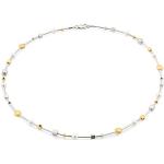 Silberne Skielka Designschmuck Perlenketten mit Echte Perle für Damen 