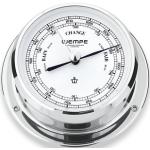 Graue WEMPE Barometer aus Chrom 