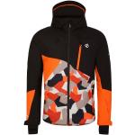Skijacke Dare2B Baseplate Jacket (Black/Puffins Orange Geo Camo Print) Mann S