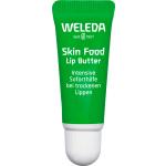 Grüne Weleda Skin Food Naturkosmetik Bio Lippenbalsame mit Rosmarin ohne Tierversuche 