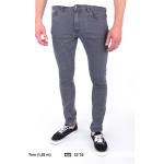 Graue TITUS Slim Fit Jeans aus Baumwolle für Herren Größe XXL Weite 28, Länge 30 