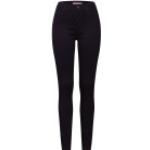 Schwarze Super Skinny LEVI'S Skinny Jeans aus Denim für Damen Größe XS 