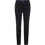 Schwarze HUGO BOSS HUGO Stretch-Jeans aus Baumwolle für Damen Größe XS Weite 25, Länge 32 