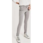 Reduzierte Graue Opus Emily Skinny Jeans aus Baumwolle für Damen Größe L - versandkostenfrei 