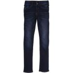 Blaue s.Oliver Junior Skinny Jeans für Kinder aus Baumwollmischung für Jungen Größe 170 