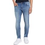 Reduzierte Blaue Tom Tailor Denim Skinny Jeans mit Reißverschluss aus Denim für Herren Größe XXL 